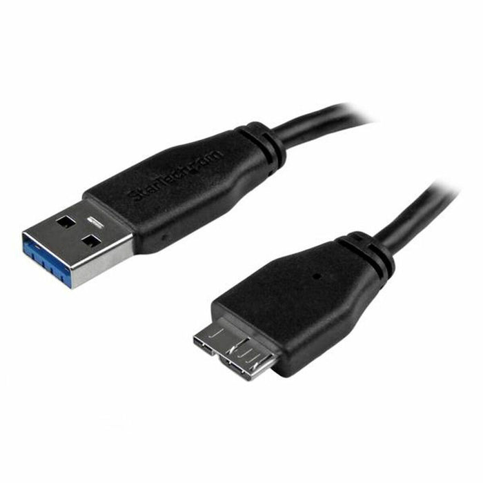 Cavo da USB a Micro USB Startech USB3AUB15CMS         Nero