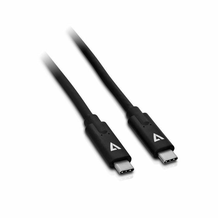 Cavo USB-C V7 V7UCC-2M-BLK-1N Nero 2 m