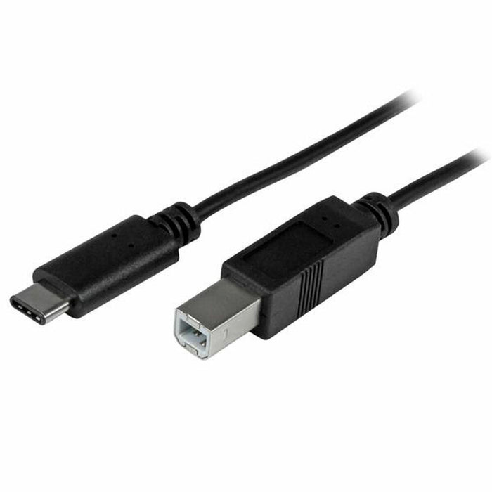 Cavo USB C con USB B Startech USB2CB2M             (2 m) Nero