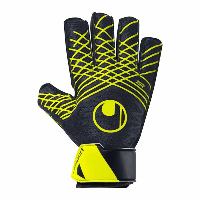 Guanti da Portiere Uhlsport Prediction Starter Soft Azzurro Adulti
