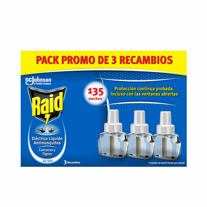 Rezervă antițânțari Raid   (3 Unități)