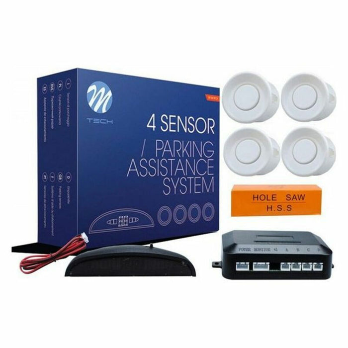 Parking Sensor M-Tech Alb (4 x 21,5 mm)