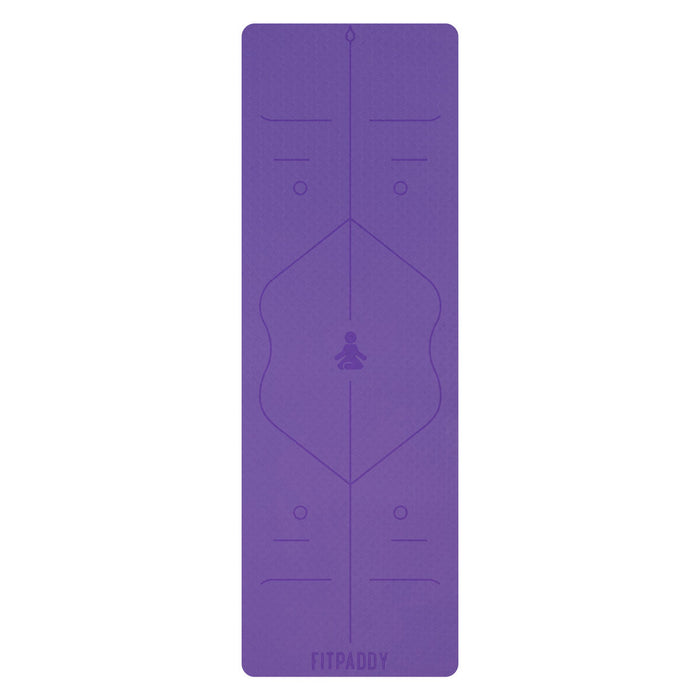 Tappetino di Yoga Fitpaddy Lilla