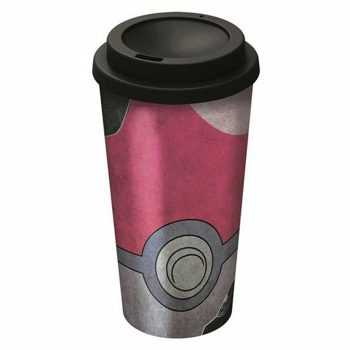 Glass with Lid 	Pokémon (520 ml)