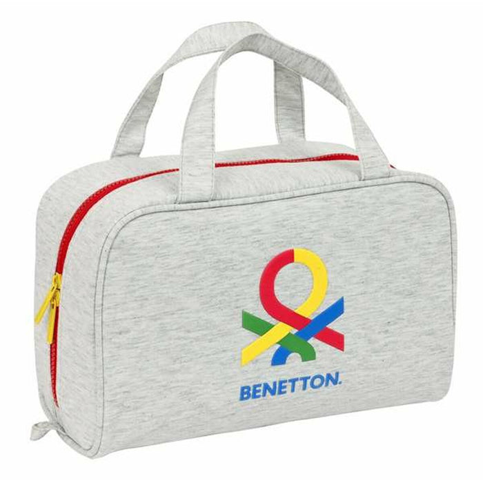 Necessaire per la Scuola Benetton Pop Grigio 31 x 14 x 19 cm