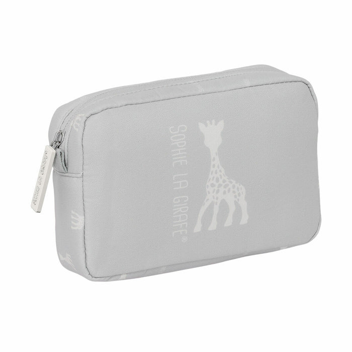 Necessaire da Viaggio Sophie la Girafe Grigio chiaro 20 x 13 x 5,5 cm
