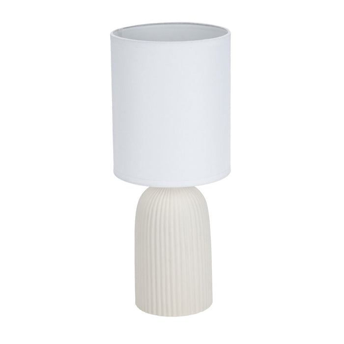Lampă de masă Versa Bumbac Ceramică 40 W 15 x 36 cm