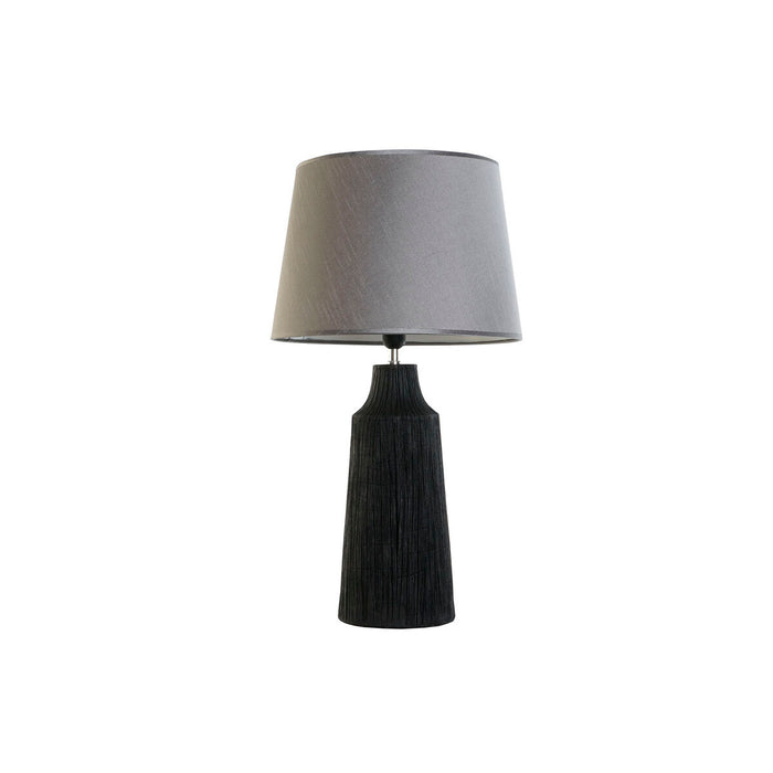 Lampada da tavolo Home ESPRIT Nero Grigio Resina 50 W 220 V 40 x 40 x 70 cm (2 Unità)