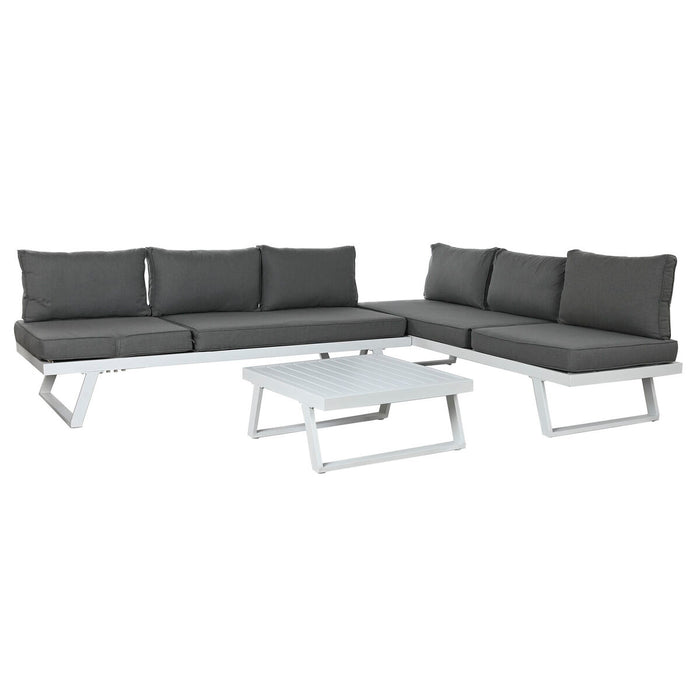 Mobili da giardino Home ESPRIT Grigio 130 x 68 x 65 cm 190 x 70 x 65 cm 198 x 68 x 65 cm