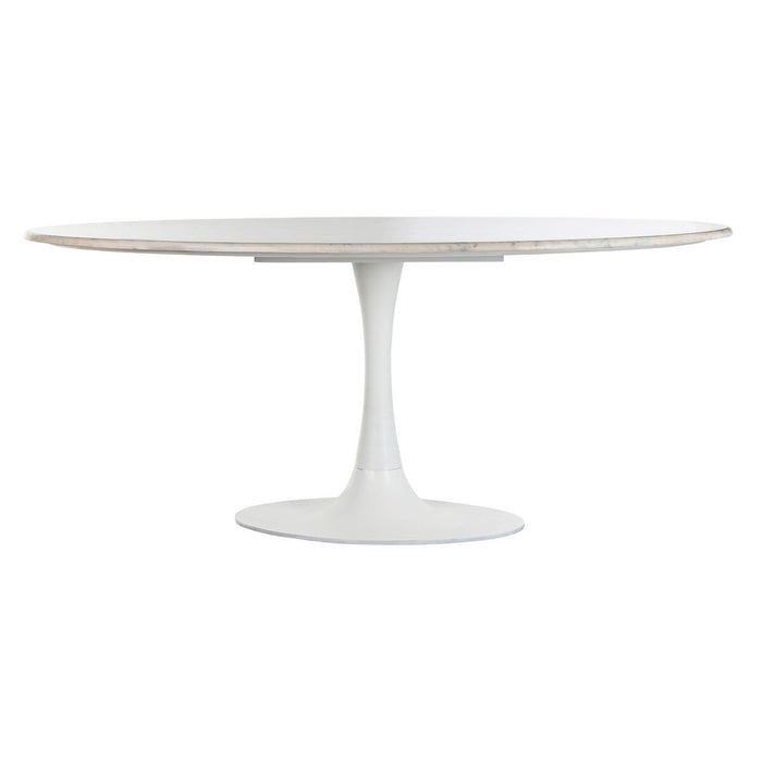 Masă de Sufragerie Home ESPRIT Alb Metal Marmură 180 x 100 x 76 cm