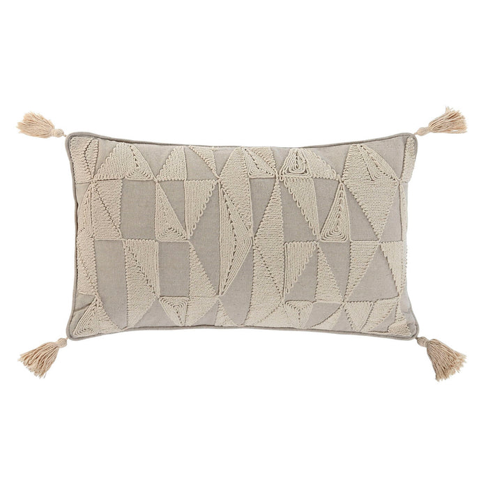 Pernă Home ESPRIT Bej Natural Boho 50 x 8 x 30 cm