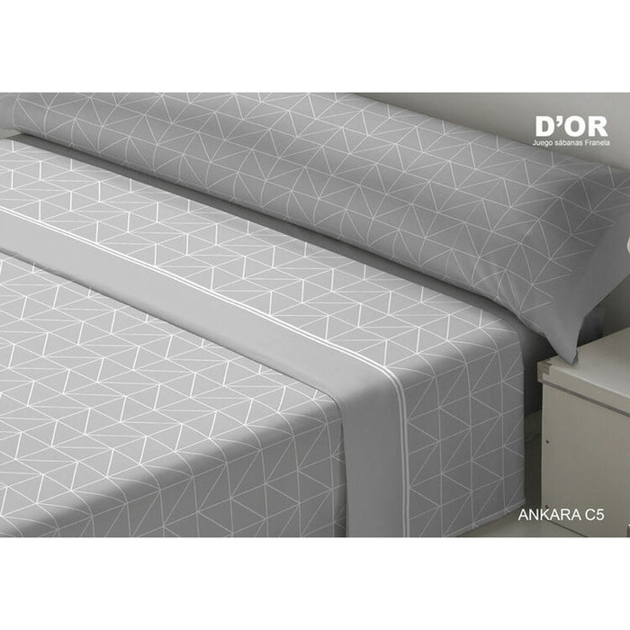 Set de foi D'Or ANKARA Gri Pat 90 Franela