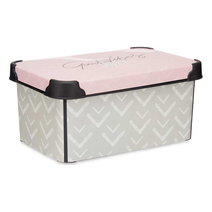 Cutie de depozitare Kipit Vibes Roz Plastic 5 L 19 x 13,5 x 29,5 cm