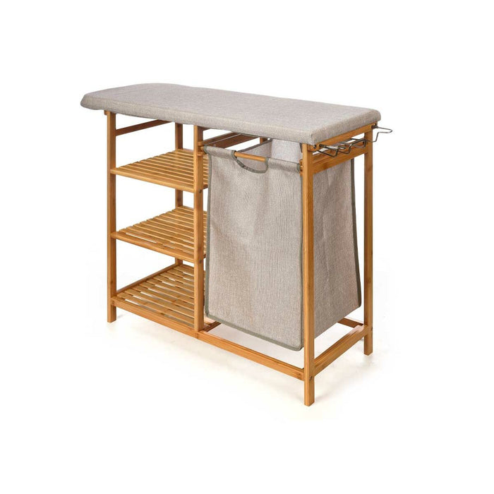 Ironing board Kipit 1443FL BAMBOO.1 Cream Cloth Bamboo