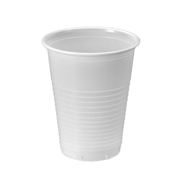Set de pahare refolosibile Algon Alb 220 ml 50 Unități