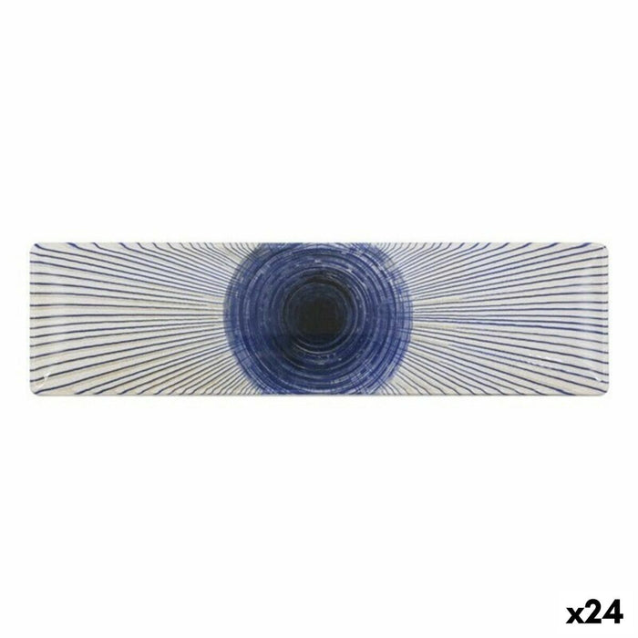 Farfurie Adâncă La Mediterránea Irys Dreptunghiular 30 x 8 x 2cm (24 Unități)