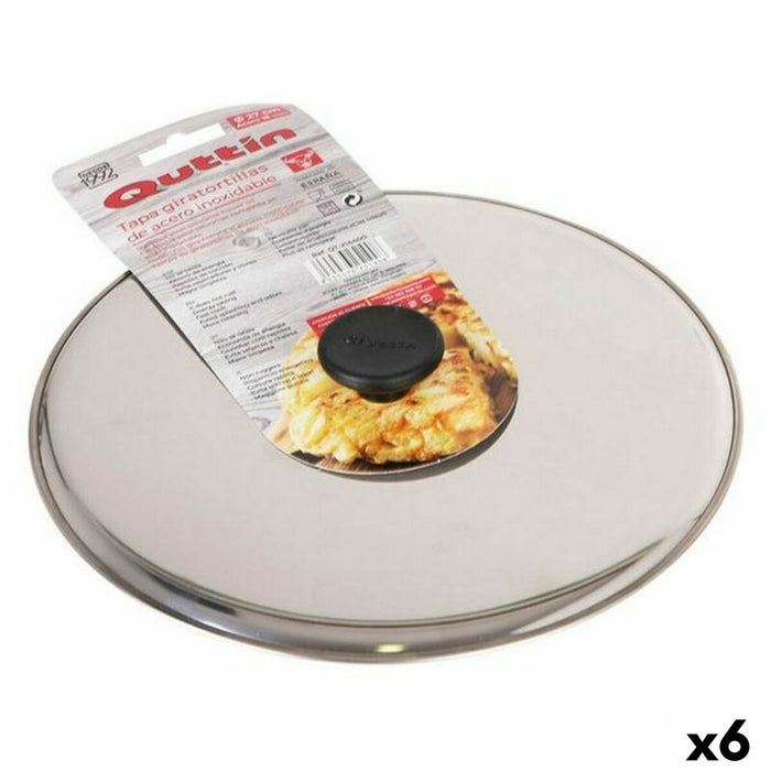 Capac Quttin 144881 Oțel inoxidabil Ø 27 cm Oțel 27 x 27 x 3 cm