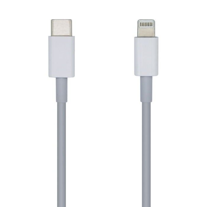 USB-C to Lightning Cable Aisens A102-0442 White 1 m (1 Unit)