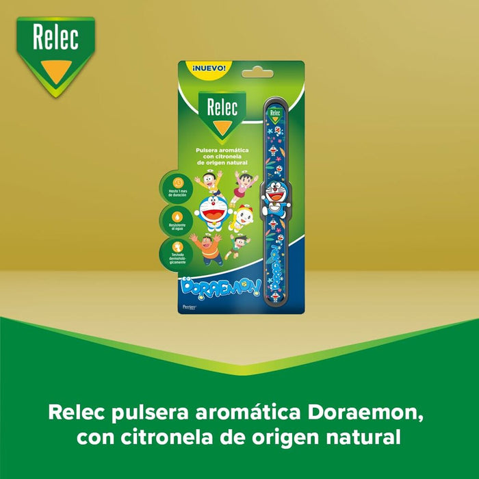 Bracciale Anti-zanzare alla Citronella Relec Doraemon