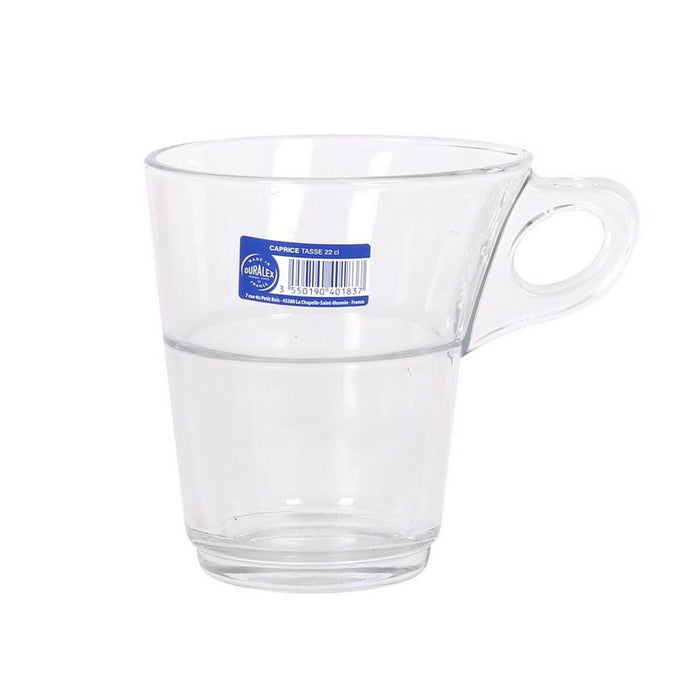 Set di Tazze da Caffè Duralex Caprice 220 ml 22 cl 6 Pezzi (6 Unità)