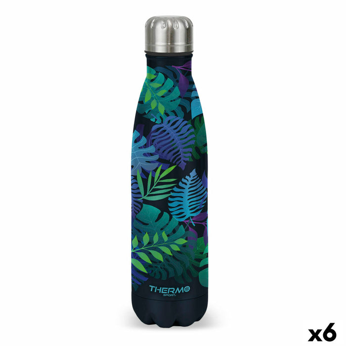 Sticla Termoizolantă ThermoSport Frunze 750 ml (6 Unități)