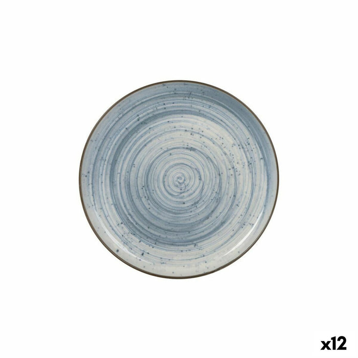 Tavă pentru gustari La Mediterránea Swirl Rotundă Ø 25 x 2,6 cm (12 Unități)