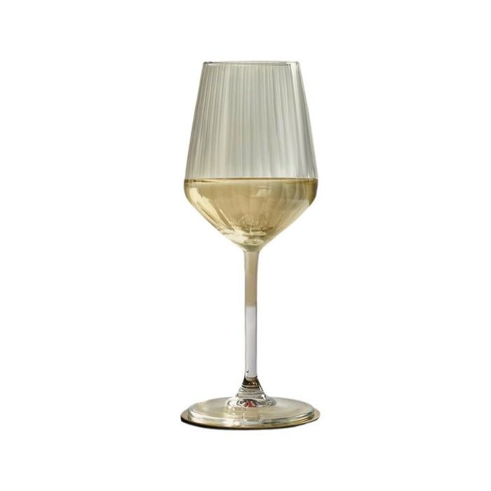Set di calici da vino Inde Carre optics 380 ml 6 Pezzi