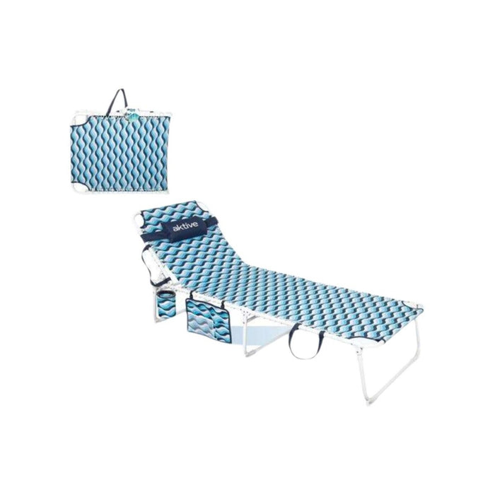 Amaca Aktive Azzurro Acciaio 200 x 88 x 70 cm