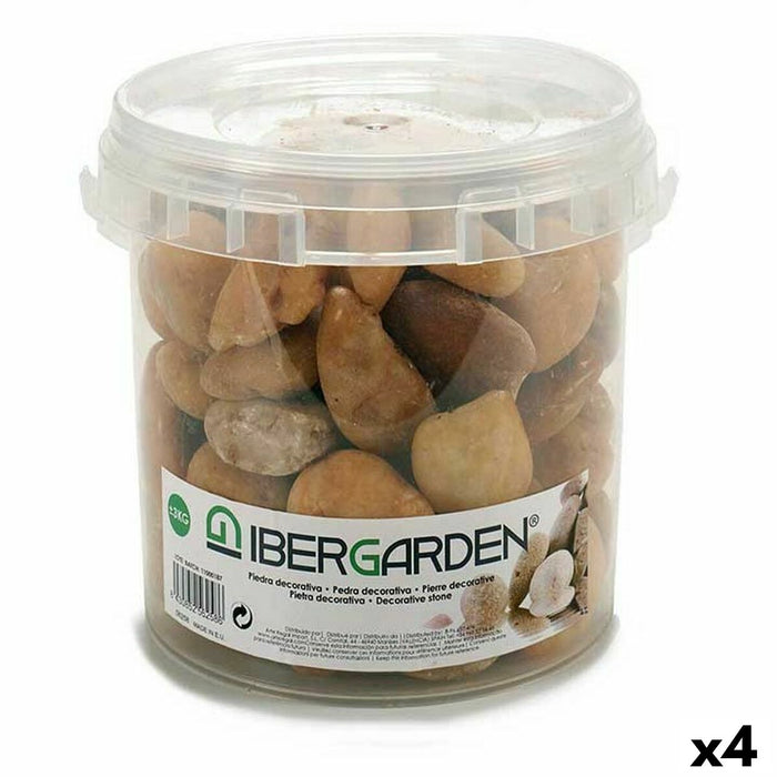 Pietre decorative Ibergarden 3BRM Maro Среда 3 Kg (4 Unități)