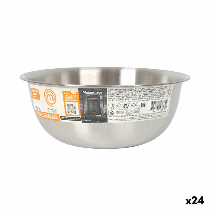 Castron MasterChef Oțel inoxidabil 1,2 L 19 x 7,5 cm (24 Unități)