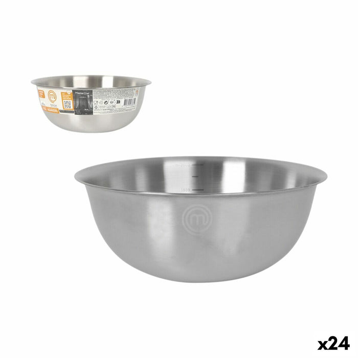 Castron MasterChef Oțel inoxidabil 3 L 24 x 10 cm (24 Unități)