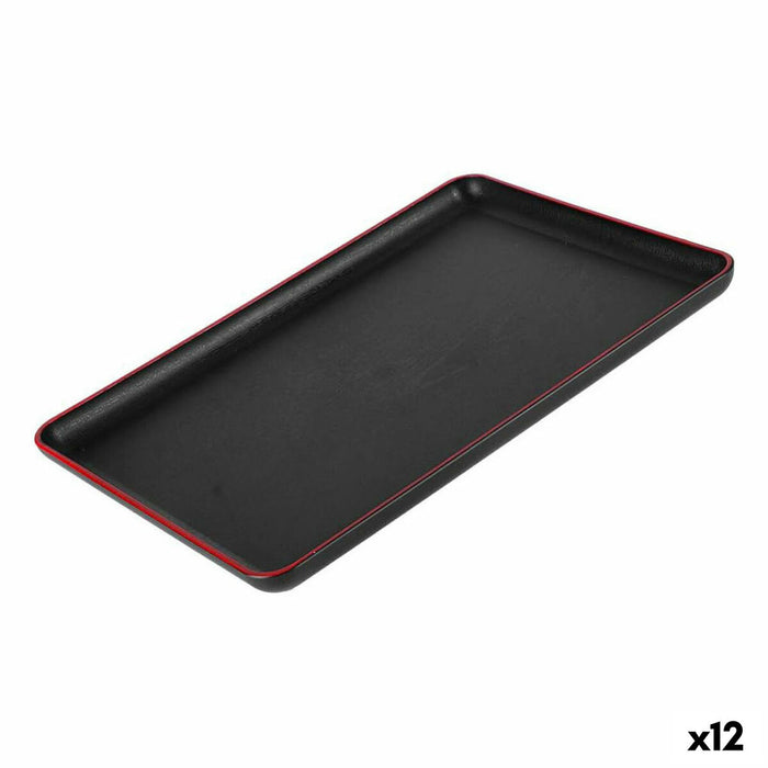 Tavă My Bar Plastic 29 x 19 cm (12 Unități)