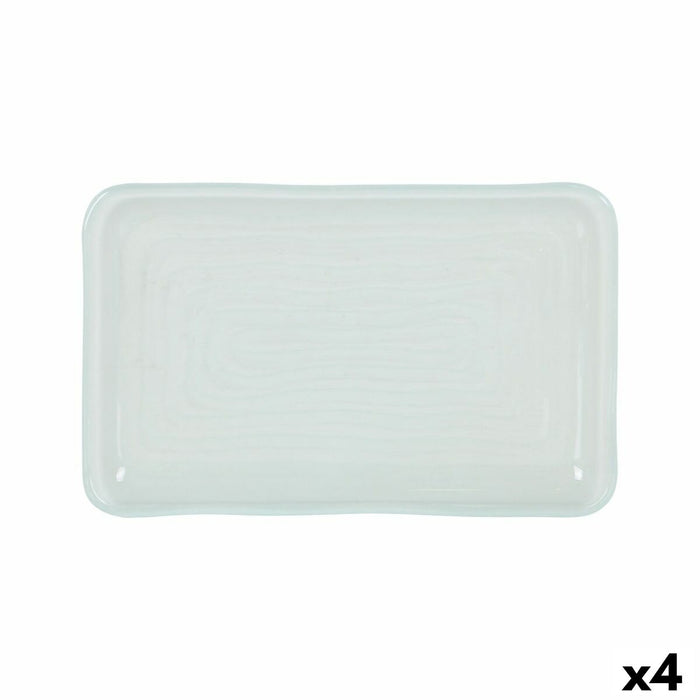 Snack tray Rectangular 30 x 14 cm (6 Units)