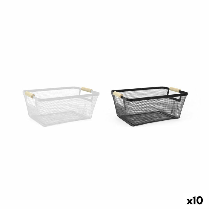 Coș Multifuncțional Confortime Metal 33,2 x 22,6 x 13,5 cm (10 Unități)