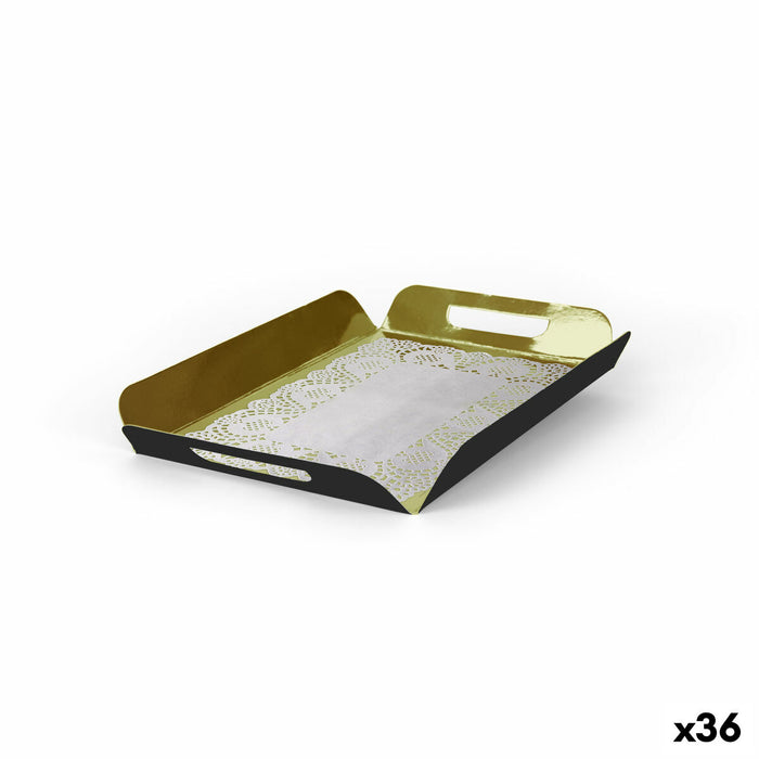 Tavă pentru gustari Algon 19 x 28 cm (36 Unități)