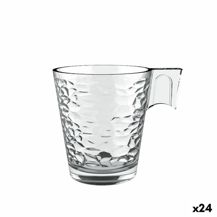 Set of Mugs La Mediterránea Napoli abstracto 3 Pieces (24 Units)