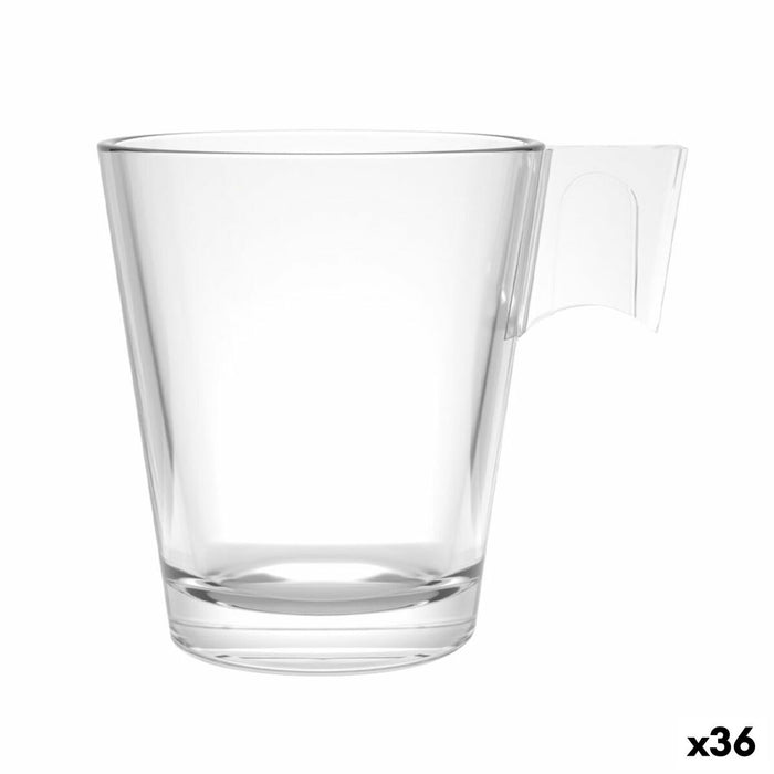 Set of Mugs La Mediterránea Napoli liso 2 Pieces (36 Units)